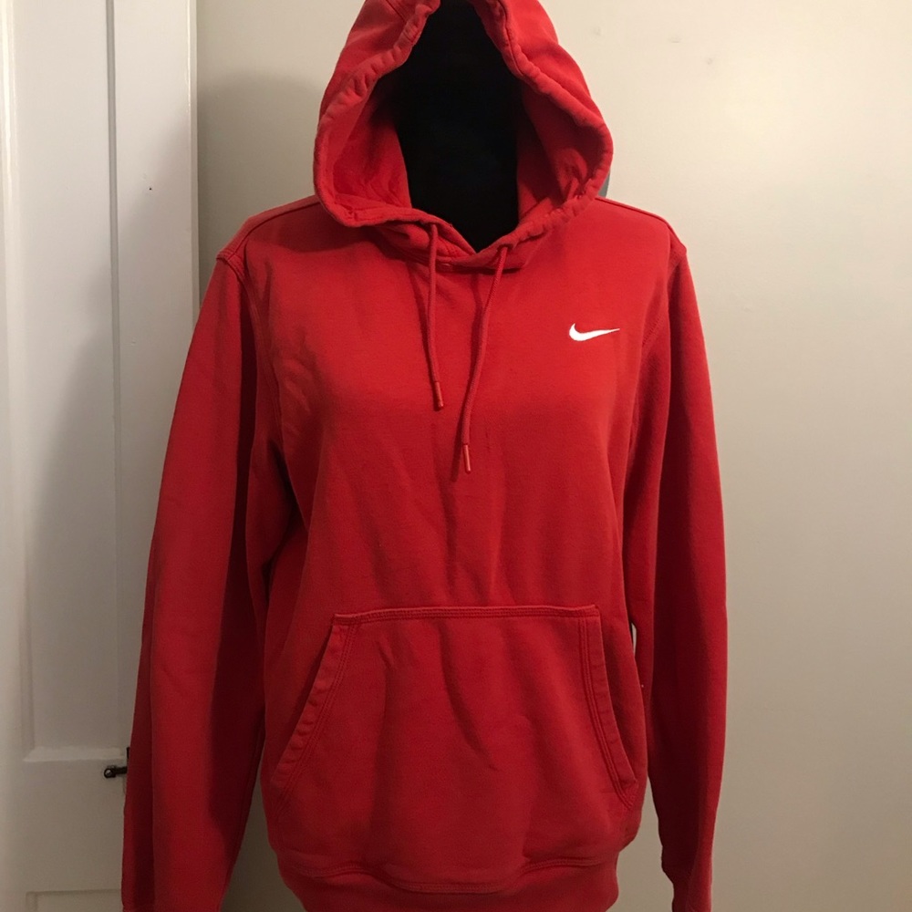 Red Nike hoodie!
